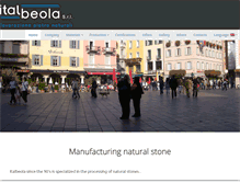 Tablet Screenshot of italbeola.com